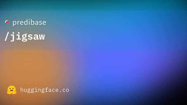 predibase/jigsaw