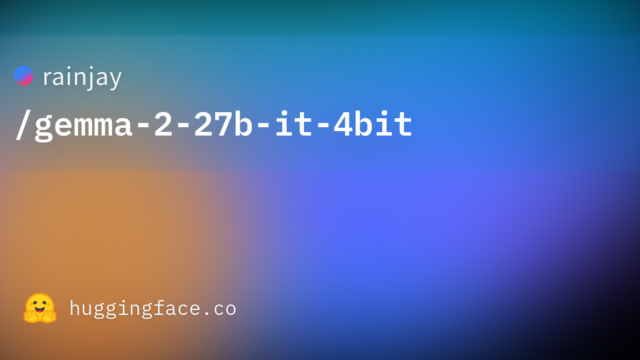 rainjay/gemma-2-27b-it-4bit