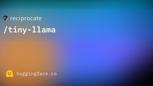 reciprocate/tiny-llama