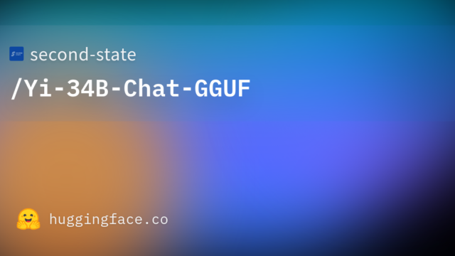 second-state/Yi-34B-Chat-GGUF