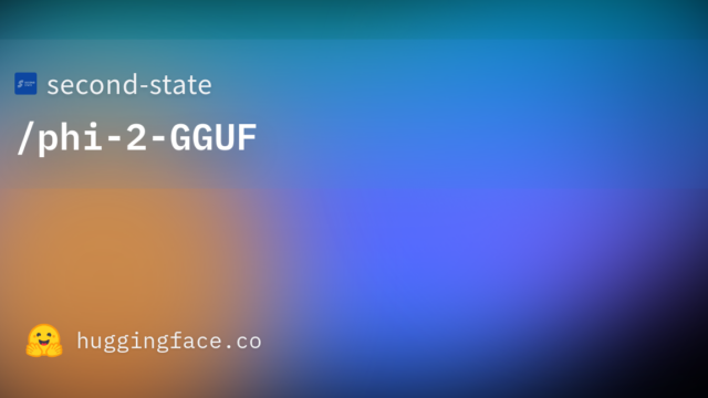 second-state/phi-2-GGUF