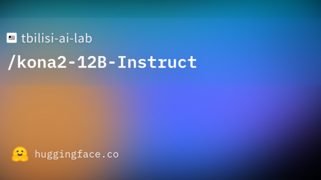 tbilisi-ai-lab/kona2-12B-Instruct