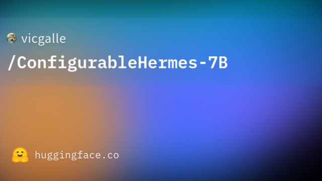 vicgalle/ConfigurableHermes-7B