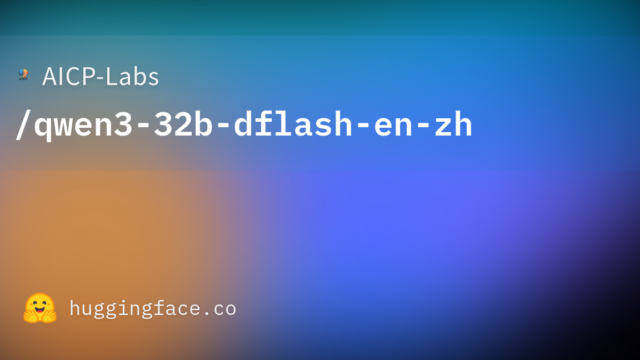 AICP-Labs/qwen3-32b-dflash-en-zh