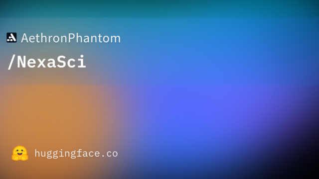 AethronPhantom/NexaSci