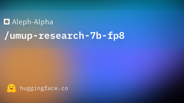 Aleph-Alpha/umup-research-7b-fp8