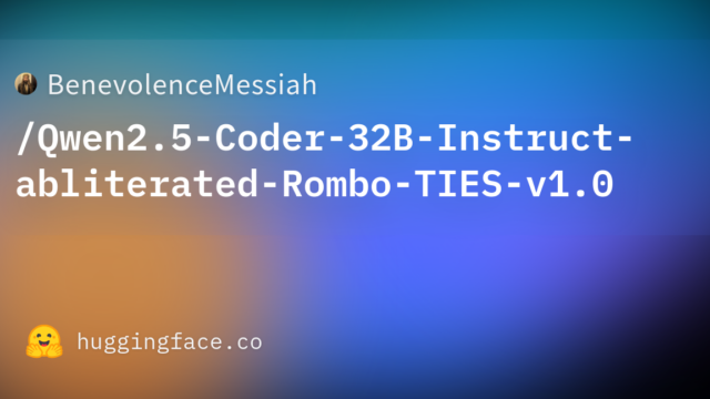 BenevolenceMessiah/Qwen2.5-Coder-32B-Instruct-abliterated-Rombo-TIES-v1.0