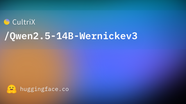 CultriX/Qwen2.5-14B-Wernickev3