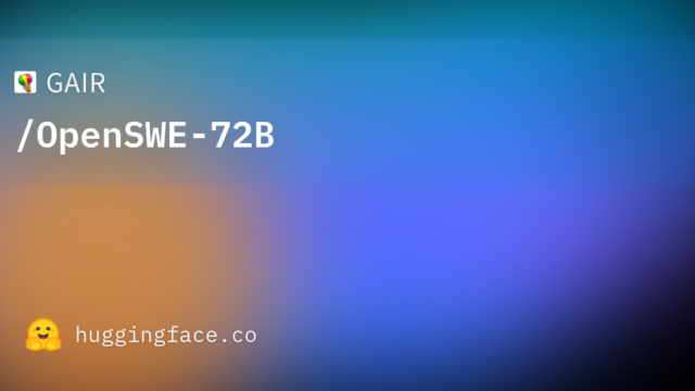 GAIR/OpenSWE-72B