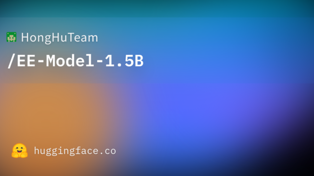 HongHuTeam/EE-Model-1.5B