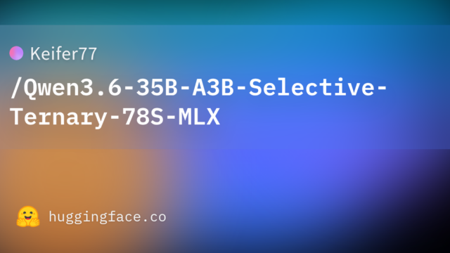 Keifer77/Qwen3.6-35B-A3B-Selective-Ternary-78S-MLX