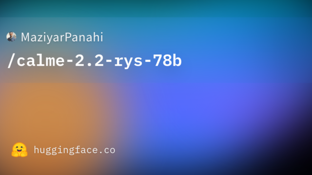 MaziyarPanahi/calme-2.2-rys-78b