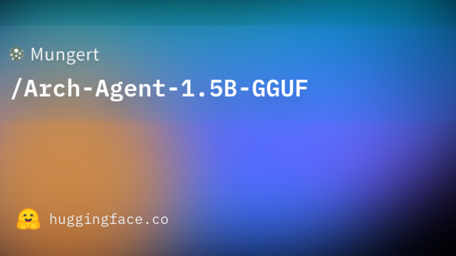 Mungert/Arch-Agent-1.5B-GGUF