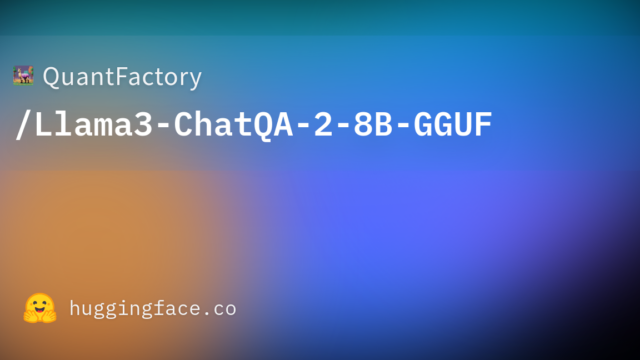 QuantFactory/Llama3-ChatQA-2-8B-GGUF