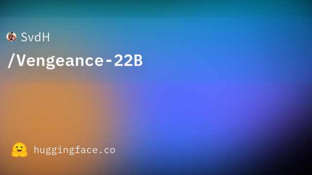 SvdH/Vengeance-22B