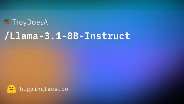 TroyDoesAI/Llama-3.1-8B-Instruct