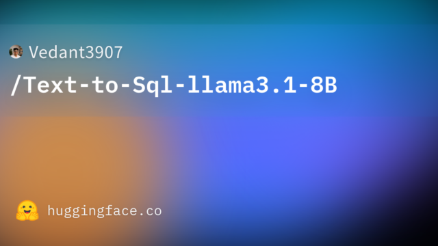 Vedant3907/Text-to-Sql-llama3.1-8B