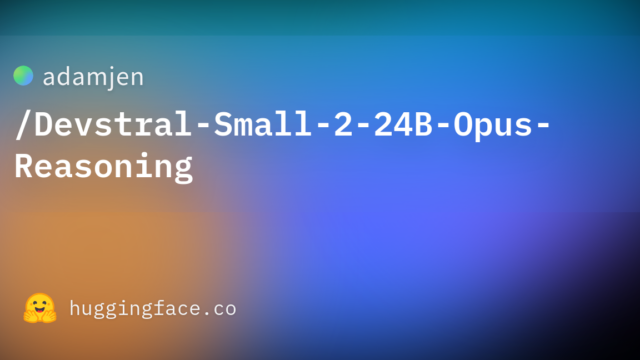adamjen/Devstral-Small-2-24B-Opus-Reasoning