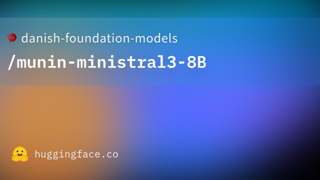 danish-foundation-models/munin-ministral3-8B