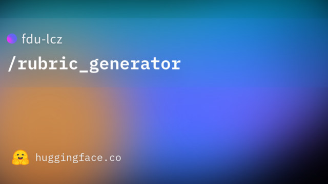 fdu-lcz/rubric_generator