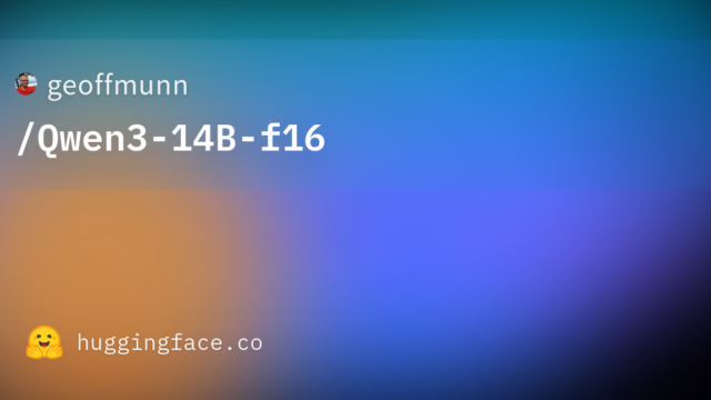 geoffmunn/Qwen3-14B-f16