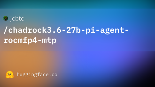 jcbtc/chadrock3.6-27b-pi-agent-rocmfp4-mtp