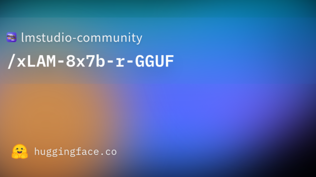 lmstudio-community/xLAM-8x7b-r-GGUF