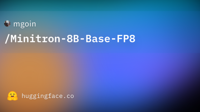 mgoin/Minitron-8B-Base-FP8