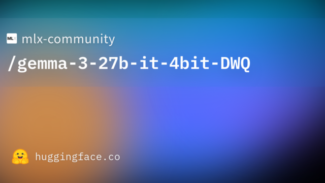 mlx-community/gemma-3-27b-it-4bit-DWQ