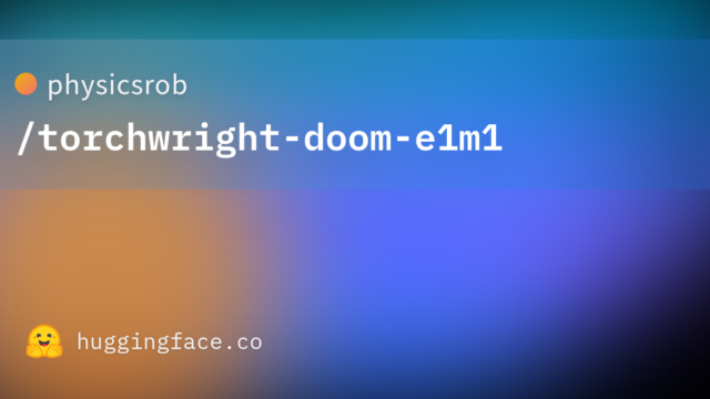 physicsrob/torchwright-doom-e1m1