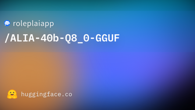 roleplaiapp/ALIA-40b-Q8_0-GGUF