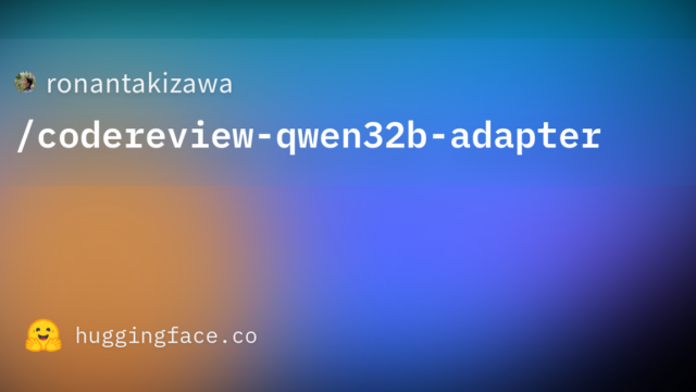 ronantakizawa/codereview-qwen32b-adapter