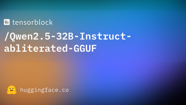 tensorblock/Qwen2.5-32B-Instruct-abliterated-GGUF
