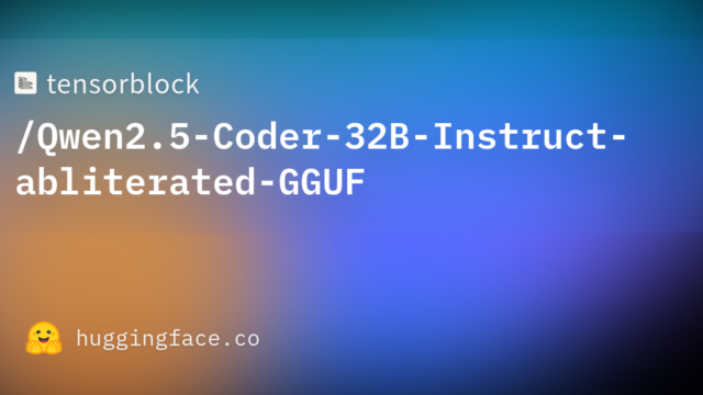 tensorblock/Qwen2.5-Coder-32B-Instruct-abliterated-GGUF