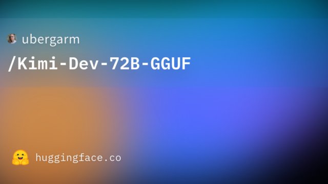 ubergarm/Kimi-Dev-72B-GGUF