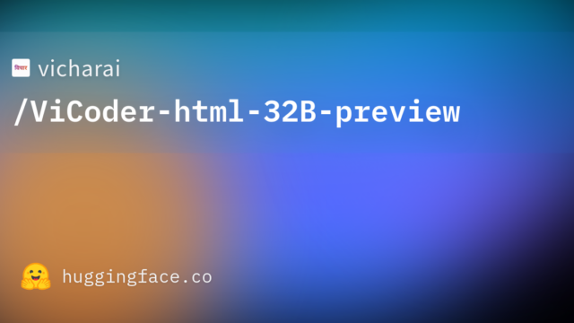 vicharai/ViCoder-html-32B-preview