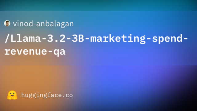 vinod-anbalagan/Llama-3.2-3B-marketing-spend-revenue-qa