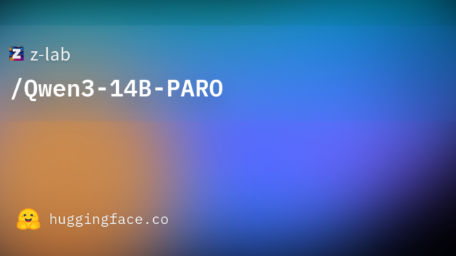 z-lab/Qwen3-14B-PARO