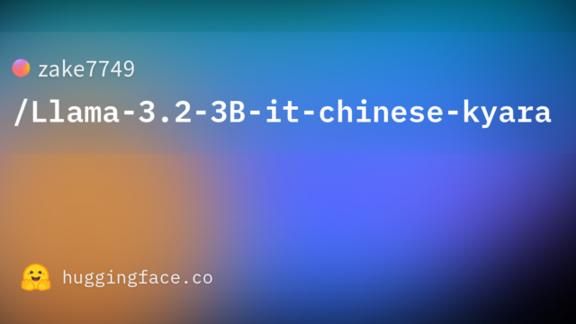 zake7749/Llama-3.2-3B-it-chinese-kyara
