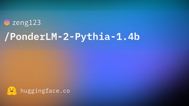 zeng123/PonderLM-2-Pythia-1.4b