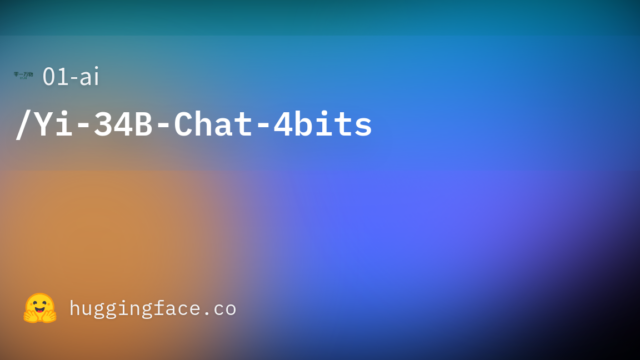 01-ai/Yi-34B-Chat-4bits