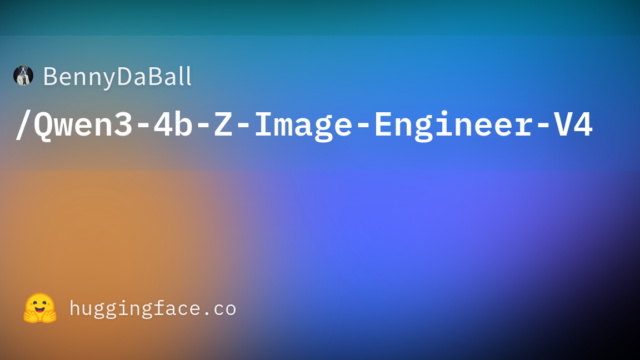 BennyDaBall/Qwen3-4b-Z-Image-Engineer-V4