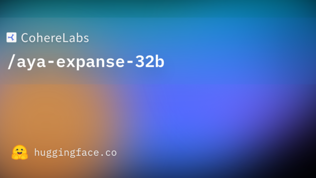 CohereLabs/aya-expanse-32b