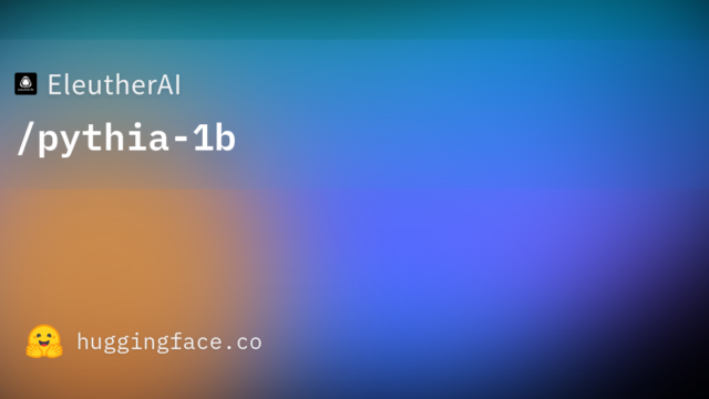 EleutherAI/pythia-1b