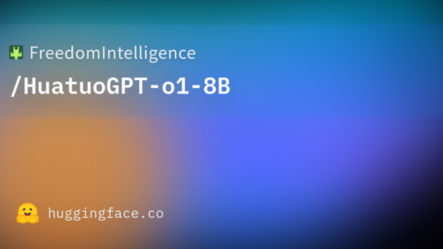 FreedomIntelligence/HuatuoGPT-o1-8B