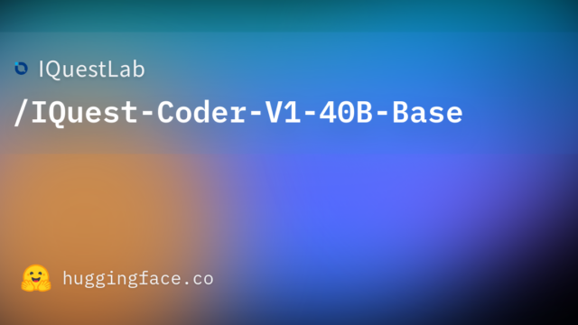 IQuestLab/IQuest-Coder-V1-40B-Base