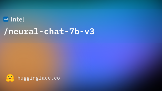 Intel/neural-chat-7b-v3