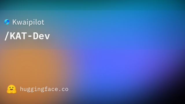 Kwaipilot/KAT-Dev