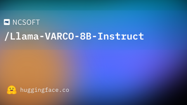 NCSOFT/Llama-VARCO-8B-Instruct