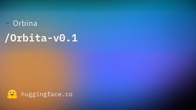 Orbina/Orbita-v0.1
